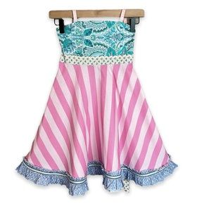 Matilda Jane Platinum Collette Roundabout Ellie Dress